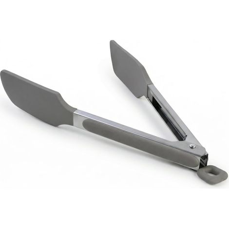 Pince de Cuisine en Inox et Silicone Inclinée (1/5)