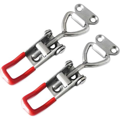 Boucle de serrage en deux parties 4001, boucle de traction réglable en acier inoxydable 304 (1/5)