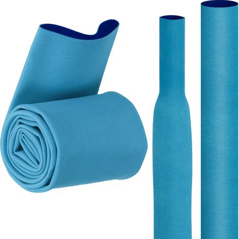 1Pcs 1M 50mm Dia Gaine Thermorétractable Canne à Pêche Bleu Givré (1/5)