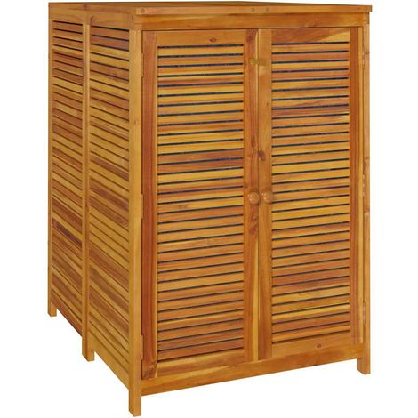Maison Exclusive - Contenitore da Giardino 70x87x104cm in Legno Massello di Acacia (1/5)