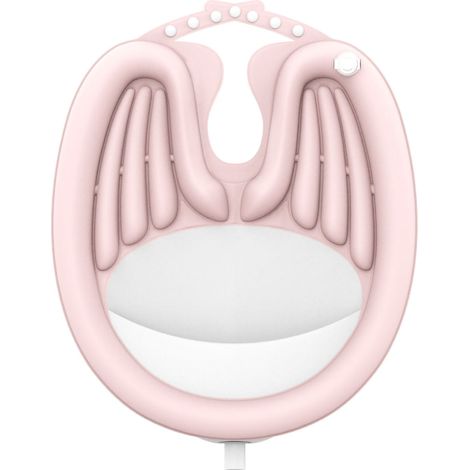 Bassin de Shampooing Inclinable et Gonflable pour Personnes Âgées, Enfants et Femmes Enceintes - Lavabo Portable avec Bonde d'Évacuation (1/5)
