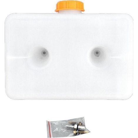 5-Liter-Kraftstofftank aus Kunststoff für Wohnwagen, LKW und Luftheizung, 2-Loch-Lagertank mit Deckel für Heizöl, Wohnwagen, LKW, Auto (1/5)