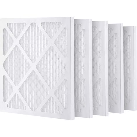 VEVOR Prefiltri protettivi, Confezione da 5, Sostituzione del filtro dellaria da 15,75'' x 15,75'', Filtri Stage 1 ad alta efficienza compatibili con BlueDri e VEVOR Scrubber, purificatori dearia