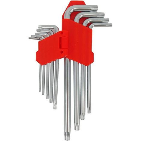 CHIAVI TORX LUNGHE AWTOOLS 9 pezzi (1/2)
