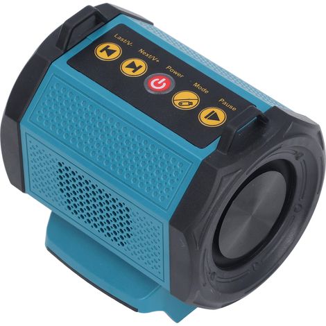 Enceinte sans fil Bluetooth HIFI alimentée par batterie 18V 20V, appairage stéréo True Wireless, compatible BL1430 BL1440 BL1450 BL1460 (1/5)