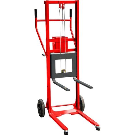 Fimm - Gerbeur manuel charge 250 kg roues pneumatiques Diam 260 mm levée 1250 mm