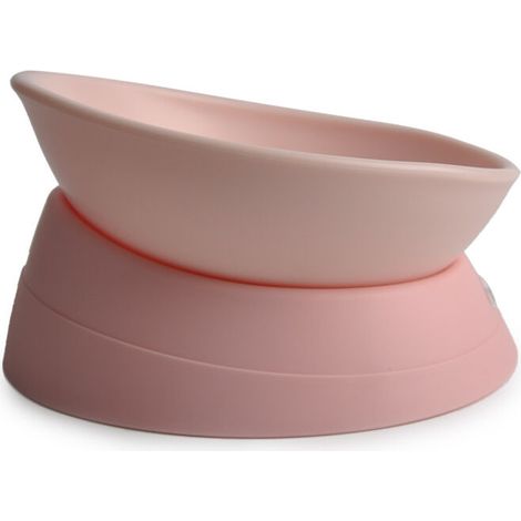 Filiyano-Gamelle pour chat Bulldog amovible en caoutchouc antidérapant avec base inclinable (rose) (1/5)