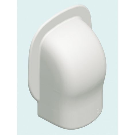 Sortie murale pour CND blanc IBOCCO Dimensions: L.65xH.50