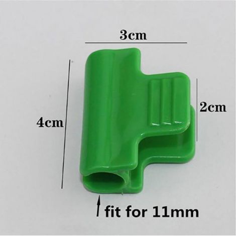 Colliers de serrage pour tuyau d'arrosage - - Lot de 48 - Diamètre 16 mm - Plastique ABS - Résistants au froid (1/4)