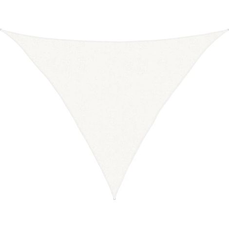 Maison Exclusive - Sonnensegel 160 g/m² Weiß 2,5x2,5x3,5 m HDPE
