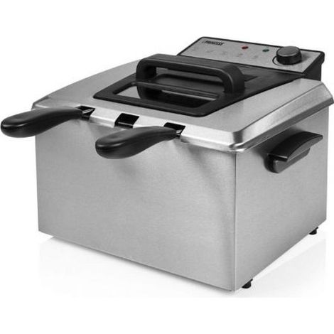 Princess 185000 friggitrice elettrica acciaio inossidabile 5 litri