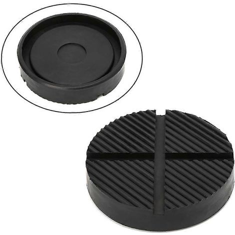 Adaptateur de patin en caoutchouc pour cric de sol universel, fixation par pincement, côté soudure, 12,5 cm x1 (1/4)