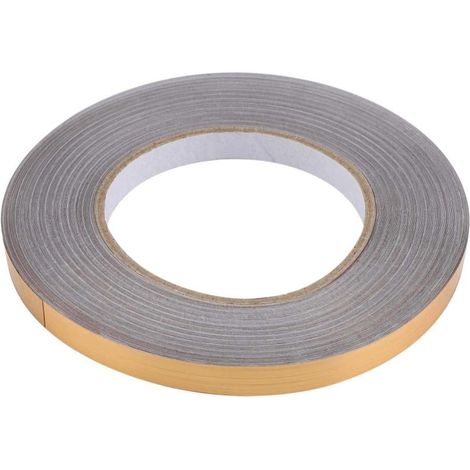PVC Imperméable à l'eau Feuille Carreaux de Sol Moisissure Bande Adhésive Evier de Cuisine Joint Collant Crevasse Chambre Etage Suceur Plat Ligne Autocollant Coin Ligne Bande de Collage(Or,1cm50m) (1/5)