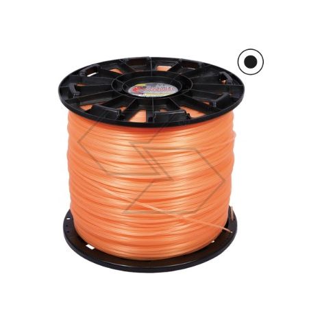 Bobina 8KG filo decespugliatore DUBLE STRONG tondo diametro 3,5 mm