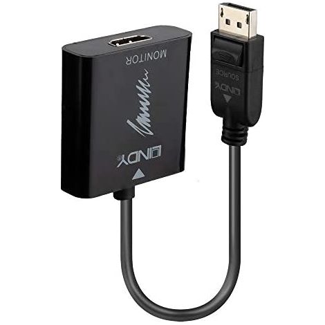 Câble adaptateur moniteur LINDY 41068 4K [1x DisplayPort mâle - 1x HDMI femelle] noir 1 pc(s) (1/5)