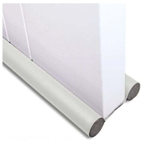 Alovez - Pare-brise de bas de porte, XU, Insonorisé, Coupe-vent, Anti-poussière, Anti-lumière, Anti-insectes, 93 cm (blanc) - (1/4)