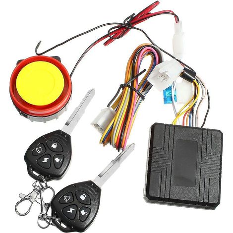 Alarme antivol pour moto avec activation à distance et clé télécommandée MVP00054 (1/4)