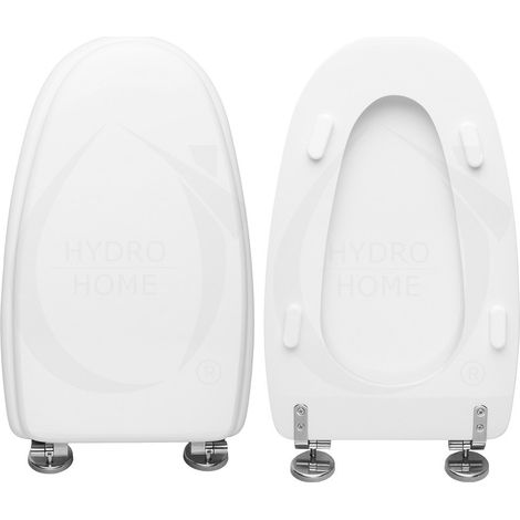 Copriwater XL Ideal Standard legno rivestito in resina poliestere bianco come originale (1/4)