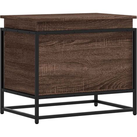 Maison Exclusive - Contenitore con Coperchio Rovere Marrone 60x40x51,5 Truciolato