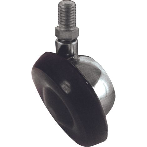 RUOTA GIREVOLE PER MOBILI NYLON  mm. 42-perno M8x15 4.00 pz