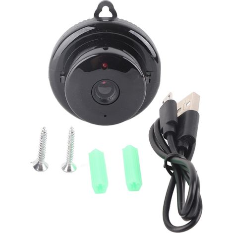 Caméra IP WiFi Mini 1080P Détection de Mouvement Vision Nocturne Contrôle à Distance par Application Portable pour Maison et Magasin (1/5)