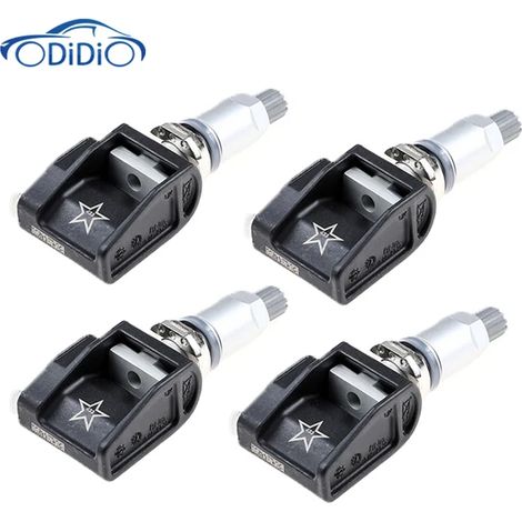 (4 pièces) A0009052102 Capteurs de pression des pneus pour véhicule, compatibles avec Alpina Mercedes-Benz Classe E w213 0009052102 36106887147 36106872803 (1/5)