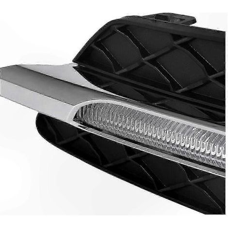 Système d'éclairage LED pour feux de jour et antibrouillards de berline Mercedes-Benz Classe C W204 (2011-2013). (1/5)