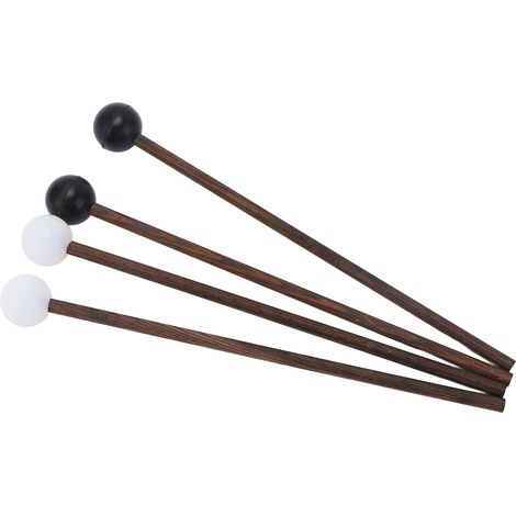 Baguettes de batterie en caoutchouc pour enfants - 16,5 cm (1/5)