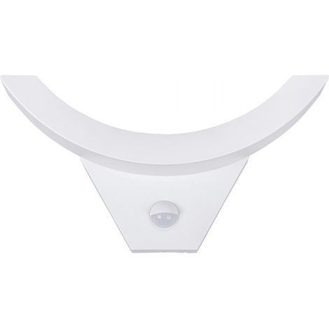 Alca power plafoniera a led da 15w ip54 a boomerang + sensore - per esterni ed interni (1/2)