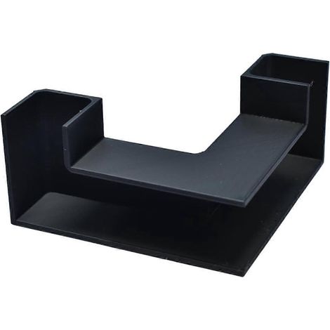 Tunnel souterrain pour aquarium, cachette pour poissons et crevettes, noir (1/5)