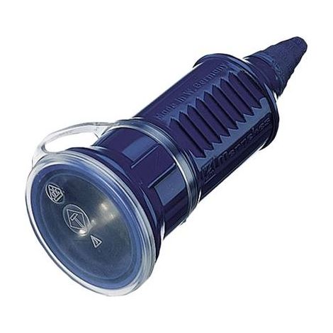 Mennekes Schuko Kupplung IP44 blau