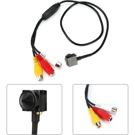 Caméra de surveillance audio et vidéo HD filaire miniature 1200TCV, 1500TCV, 600TCV, 700TCV