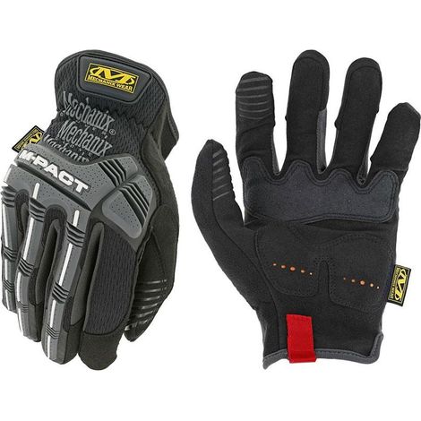 Mechanix Wear M-Pact Open Cuff Handschuhe Schwarz Größe M L (1/3)