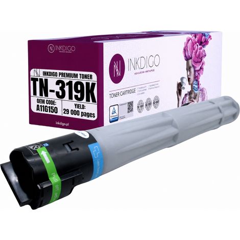 Inkdigo Toner TN319K kompatibel mit Konica Minolta Bizhub C360 TÜV-zertifiziert (1/4)