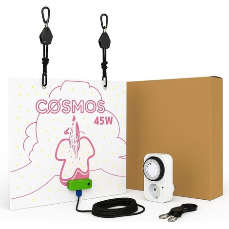 Cosmos LED Pflanzenlampe SET 45 Watt – Vollspektrum Licht Set (1/5)