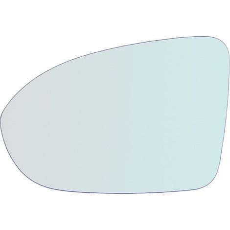 Vetro specchio retrovisore lato sx per opel astra k (b16) dal 2015- (1/5)