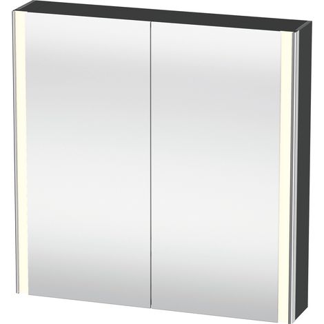 Duravit XSquare Spiegelschrank mit LED- Beleuchtung,