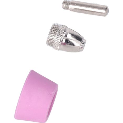 Kit de 90 consommables pour torches de découpe plasma : électrodes, buses, coupelles, pièces de rechange en cuivre-céramique (1/5)