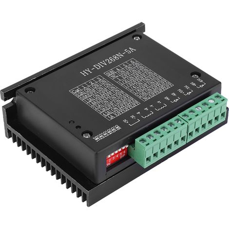 Pilote TB6600 pour moteur pas à pas - Alimentation 12-48V, courant 0.2-5A, contrôle haute précision (1/5)