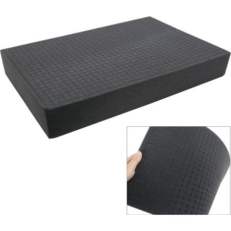 HMF 1456 Rasterschaumstoff, Double-Size Würfelschaum, 345 x 550 mm 90 mm (1/5)