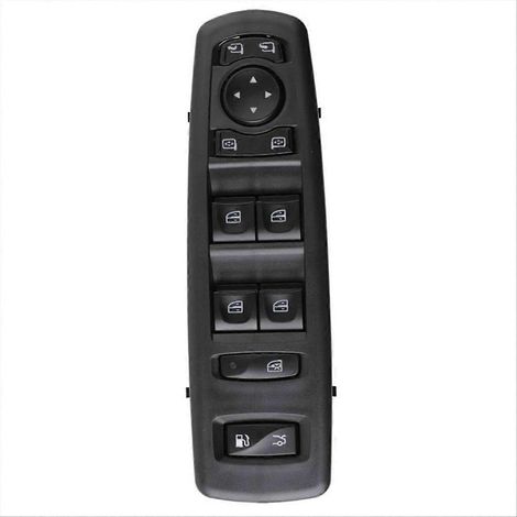 Hauptschalter für elektrische Fensterheber (Auto 809611518R), Fensterheberknopf, Autoersatzteil, fahrzeugkompatibel, Regelmechanismus, Innenausstattung. (1/5)