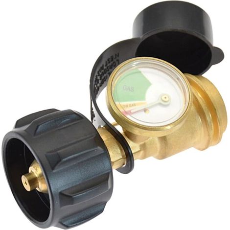 gas cylinder level tester Using American standard threads, the connection is firm and compact, and has strong airtightness. gas cylinder level indicator Made of high quality brass, body of v
