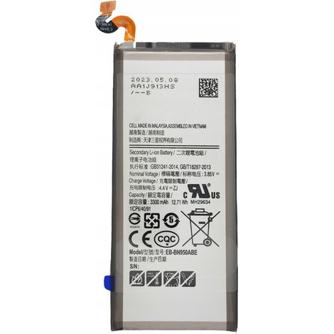NEUER AKKU FÜR SAMSUNG GALAXY NOTE 8 N950W N9500 EB-BN950ABE (1/2)
