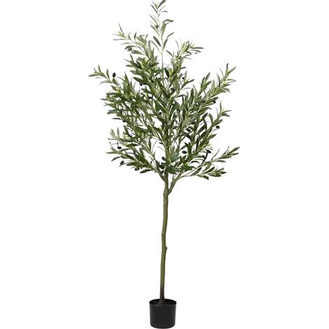 Olivier artificiel 700 feuilles 165 cm vert (1/5)