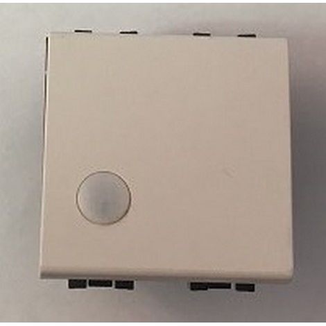 Arnould Bticino 22211 - Poussoir Lumineux 2 Modules - Blanc - Série Light