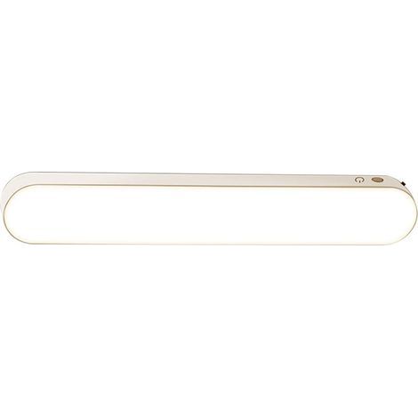 Magnetische LED-Unterbauleuchte, verstellbarer USB-Anschluss, für Schränke, Betten, Studentenwohnheime, Küchen, mit Klebehalterung und Ladekabel (1/5)