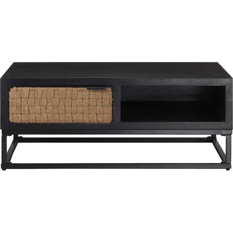 Maison Exclusive - Couchtisch 90x60x35 cm Mango Massivholz (1/5)