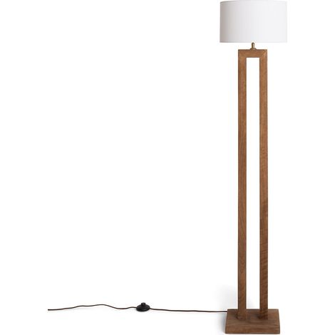Lámpara de Pie Madera Abner Natural (1/5)