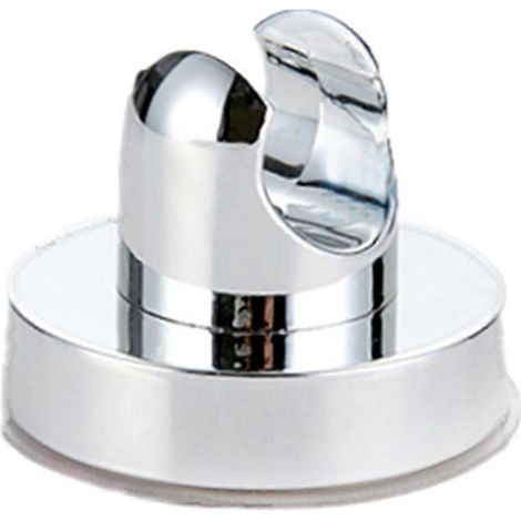 Support de pommeau de douche à ventouse, fixation murale, support pour bras de douche, support pour douchette de bidet, accessoires de salle de bain, chromé, sans perçage (1/5)