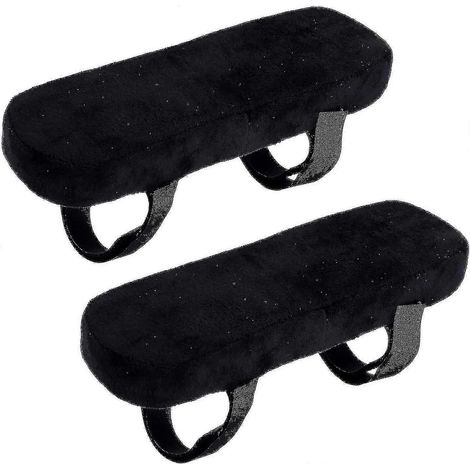 Coussins d'accoudoirs antidérapants, en mousse à mémoire de forme, housses d'accoudoirs amovibles, coussins de soutien pour les coudes (1/5)